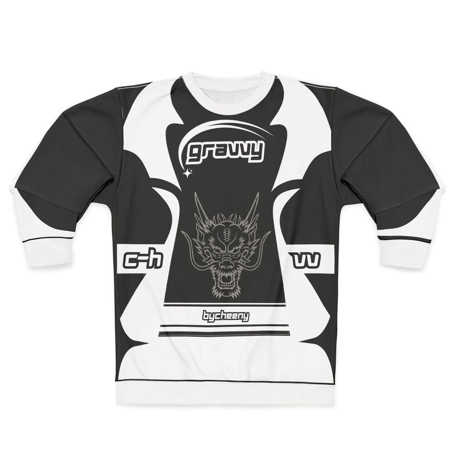 Gravvy Racing Motocross Black Long Sleeve
