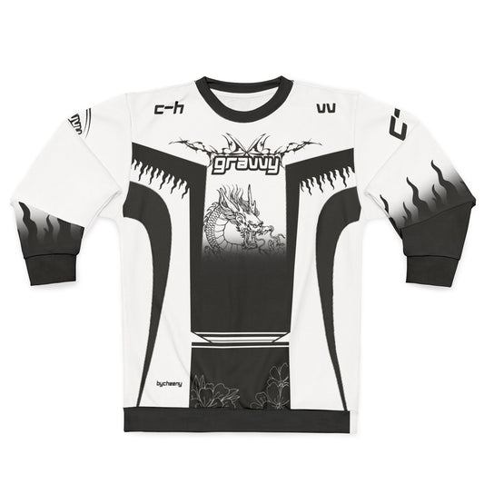 Gravvy Racing Motocross White Long Sleeve