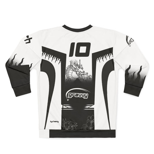 Gravvy Racing Motocross White Long Sleeve