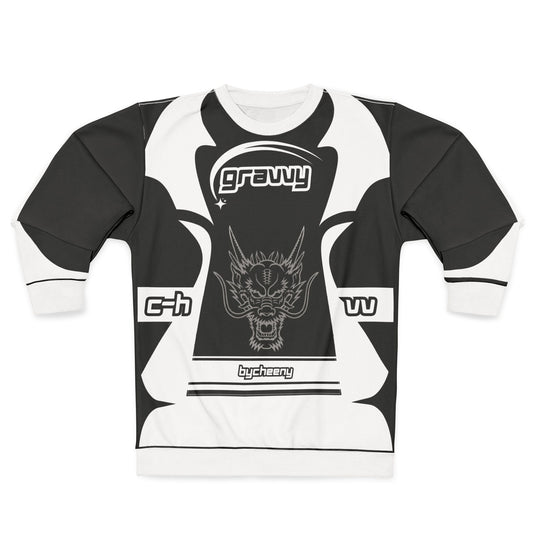 Gravvy Racing Motocross Black Long Sleeve
